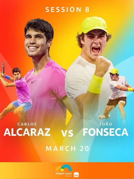 ATP迈阿密大师赛：丰塞卡21击败马洛桑，第二轮将战阿尔卡拉斯