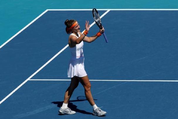 WTA1000迈阿密站4号种子高芙20穆霍娃，首进迈阿密站决赛