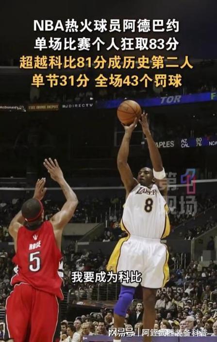 科比砍下81分是对阵的是哪个队，科比81分的比赛？